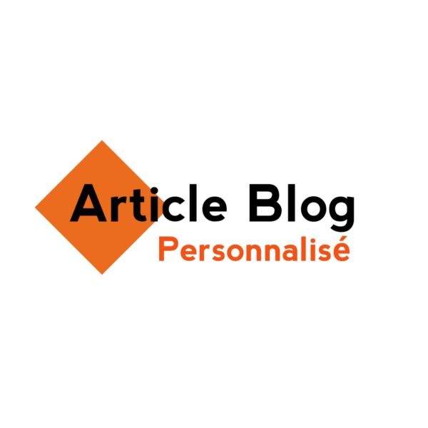 article blog personnalisé