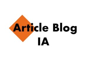 article blog IA
