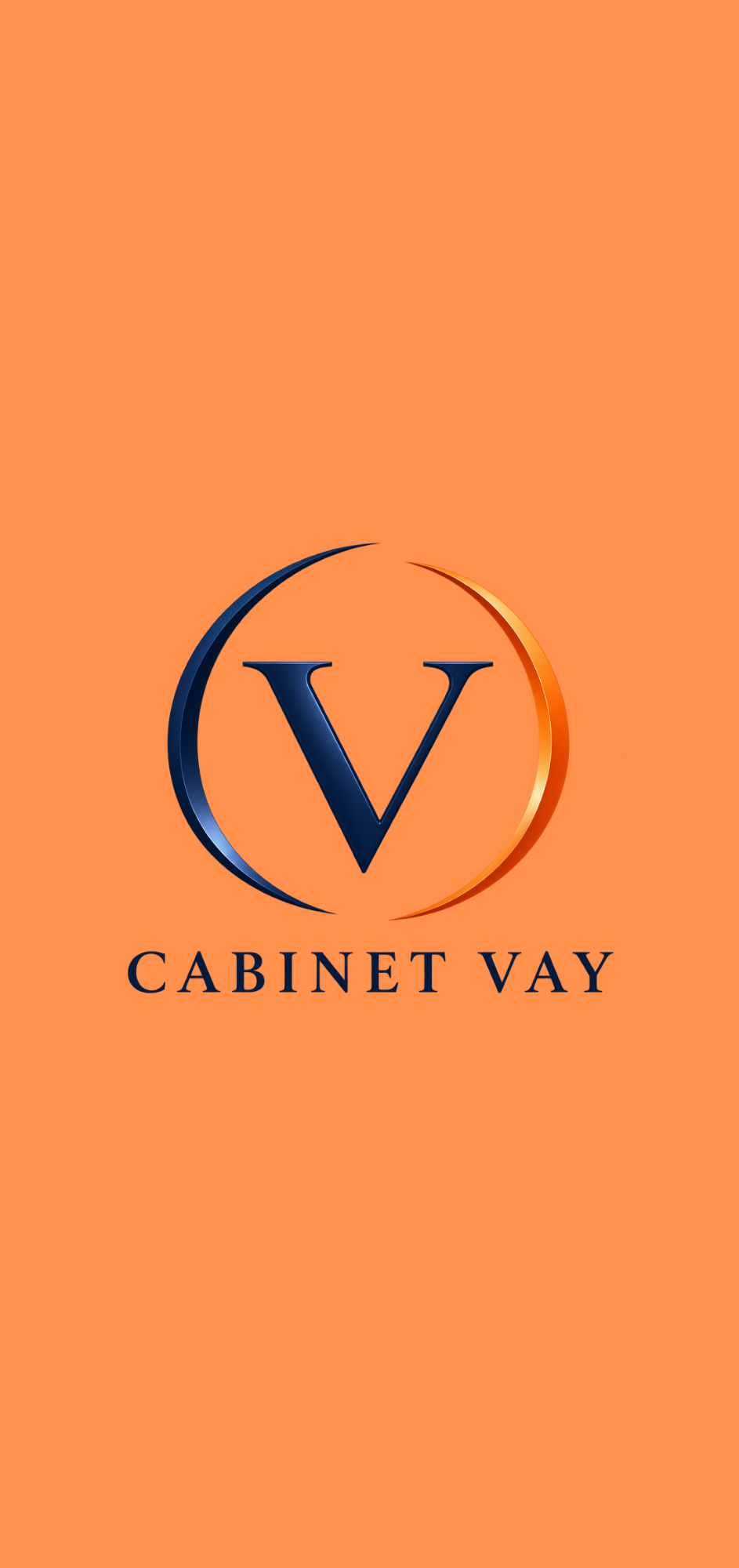 logo horizontal orange fonce