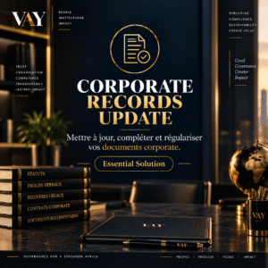 Corporate Records Update Essential