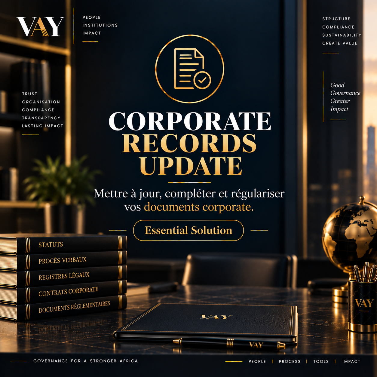 Corporate Records Update Essential