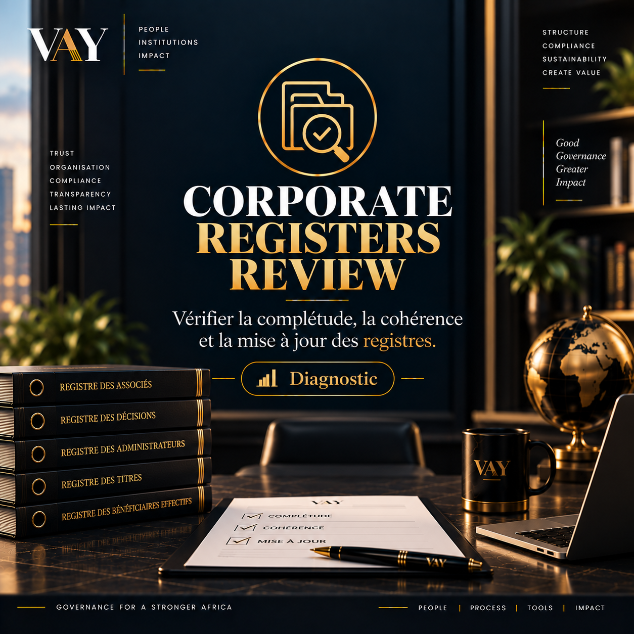 Corporate Registers Review Diagnostic
